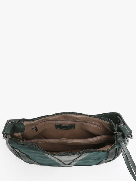 Schoudertas Winter Velvet Miniprix Groen winter velvet 3662 ander zicht 2