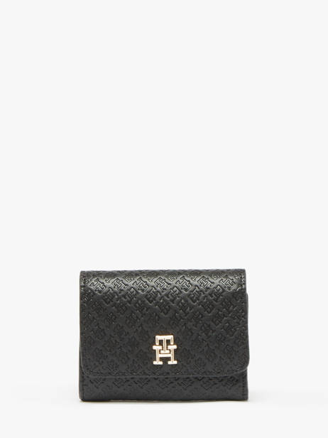 Portefeuille Tommy hilfiger Zwart th eternity AW16919