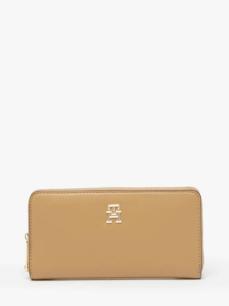 Portefeuille Tommy hilfiger Bruin th soft AW16927