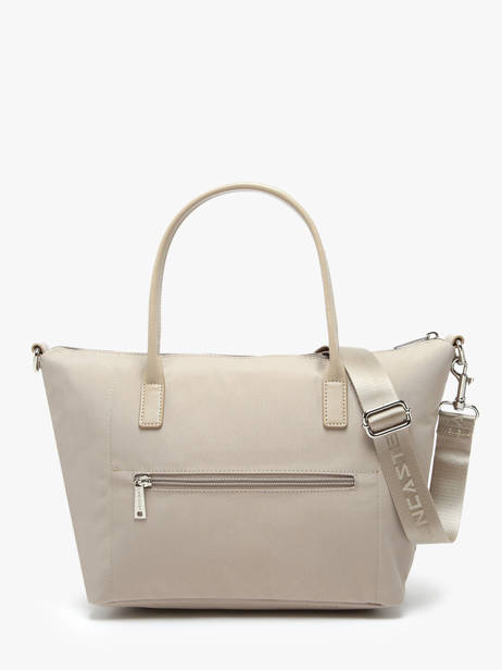 Handtas Smart Kba Nylon Lancaster Beige smart kba 36 ander zicht 4