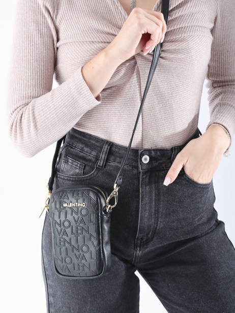 Cross Body Tas Relax Valentino Zwart relax VPS6V081 ander zicht 1