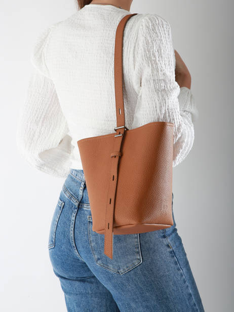 Cross Body Tas Rugzak S Cavalier Leder Etrier Bruin cavalier ECLR126S ander zicht 2