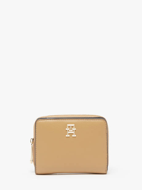 Portefeuille Tommy hilfiger Bruin th soft AW16917