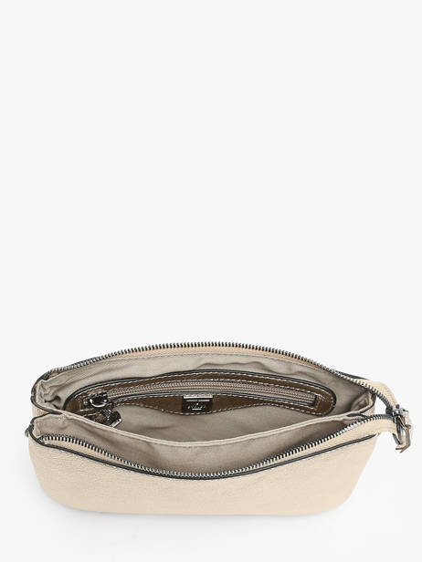 Cross Body Tas Emeraude Leder Etrier Goud emeraude EEMEB142 ander zicht 3