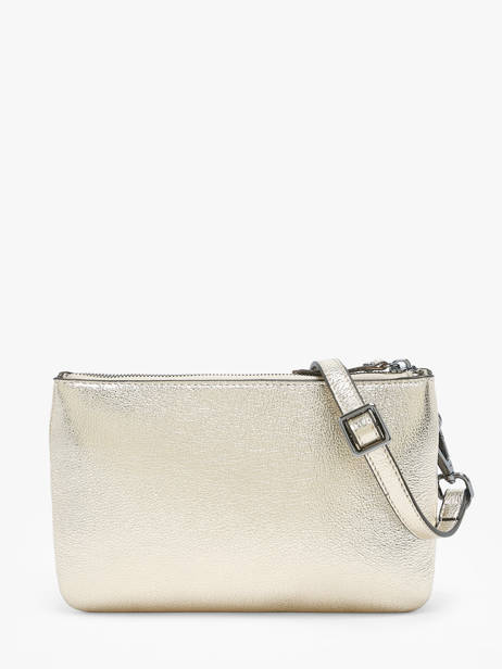 Cross Body Tas Emeraude Leder Etrier Goud emeraude EEMEB142 ander zicht 4