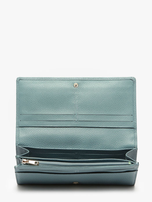 Longchamp Le foulonné Portefeuille Blauw