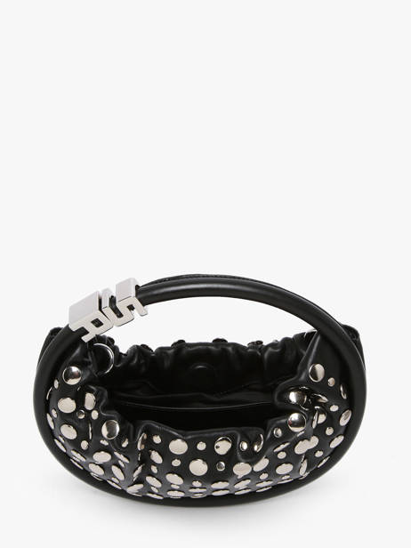 Cross Body Tas Domino Leder En Studs Sonia rykiel Zwart domino MA002S1S ander zicht 4