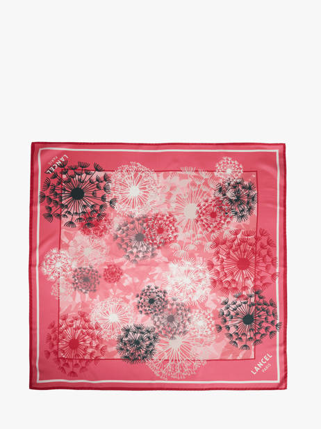 Zijden Sjaal 90x90 Feux D'artifice Lancel Roze charms A11708
