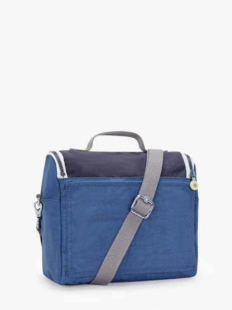 Lunchtas 1 Compartiment Kipling Blauw back to school / pbg PBG15289 ander zicht 2