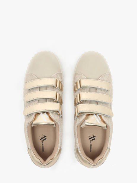 Sneakers Summer Vanessa wu Goud women BK2650OR ander zicht 4
