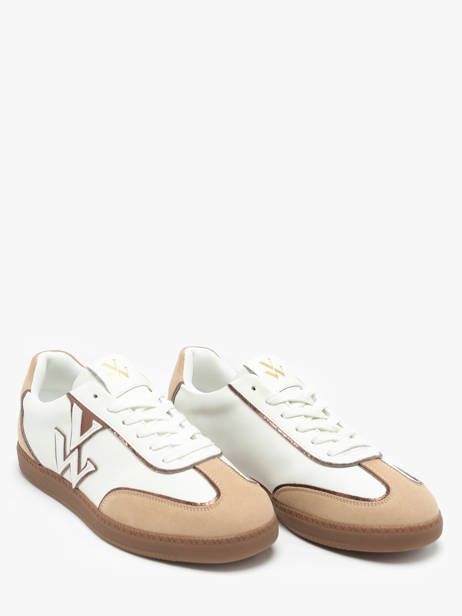 Sneakers Charlize Vanessa wu Beige women BK2783BG ander zicht 2