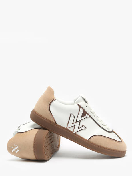 Sneakers Charlize Vanessa wu Beige women BK2783BG ander zicht 3