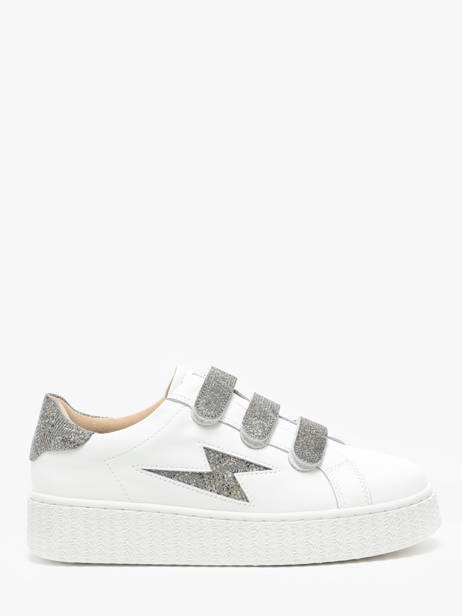 Sneakers Jane Uit Leder Vanessa wu Grijs women BK2231AT