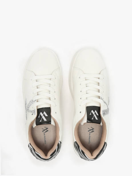 Sneakers Lou Vanessa wu Wit women BK2765ZE ander zicht 4