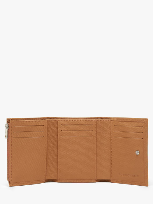 Longchamp Le roseau Portefeuille Bruin