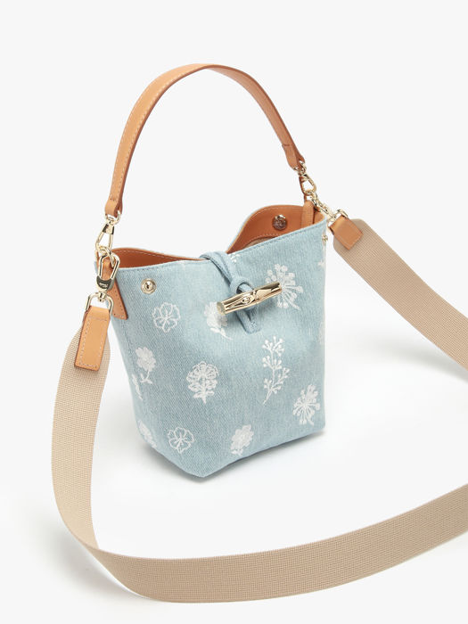 Longchamp Le roseau denim Longchamp Blauw