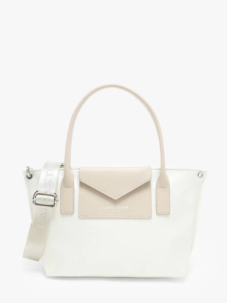 Cross Body Tas Maya Leder Lancaster Beige maya 88