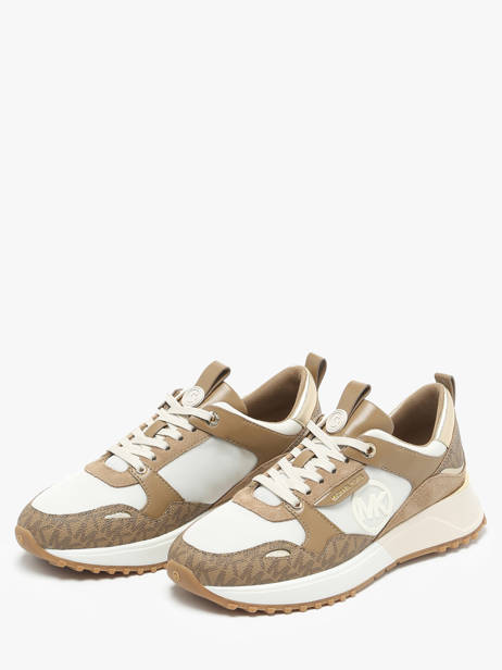 Sneakers Theo Michael kors Bruin women HFS2B293 ander zicht 2