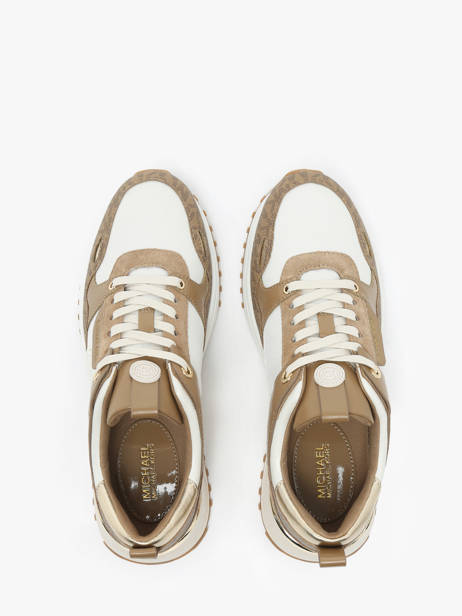 Sneakers Theo Michael kors Bruin women HFS2B293 ander zicht 4