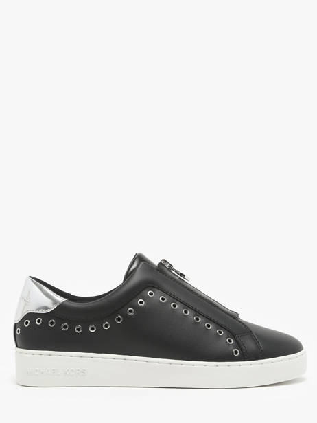Sneakers Keaton Uit Leder Michael kors Zwart women EFP3L001