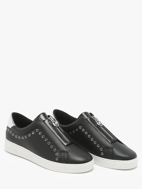 Sneakers Keaton Uit Leder Michael kors Zwart women EFP3L001 ander zicht 2