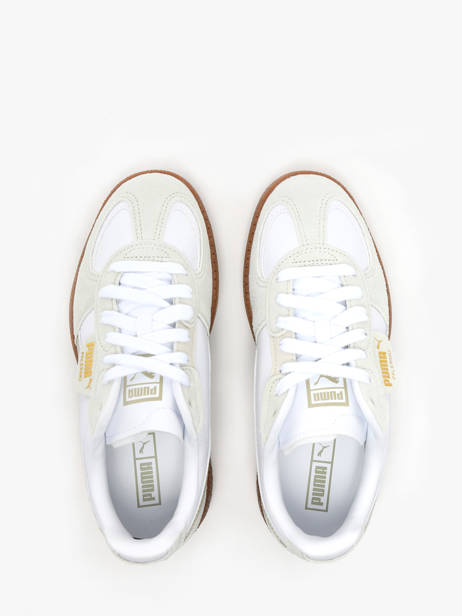 Sneakers Palermo Moda Uit Leder Puma Wit women 39772702 ander zicht 4