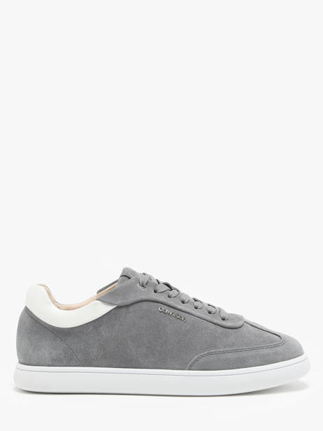 Sneakers Uit Leder Calvin klein jeans Grijs women 24360IW
