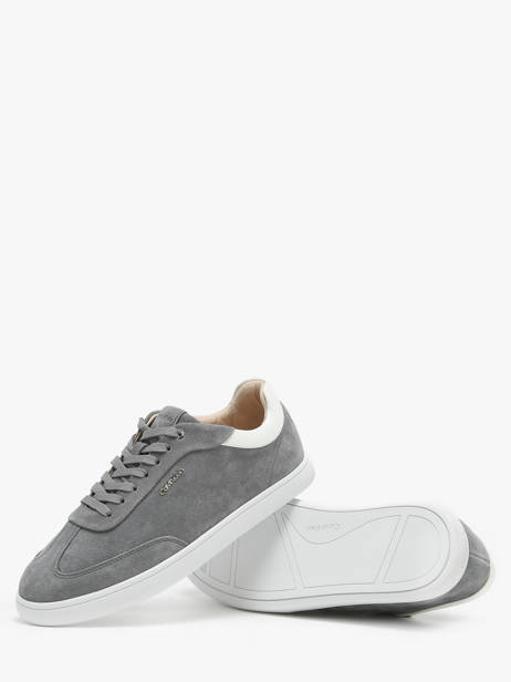 Sneakers Uit Leder Calvin klein jeans Grijs women 24360IW ander zicht 3