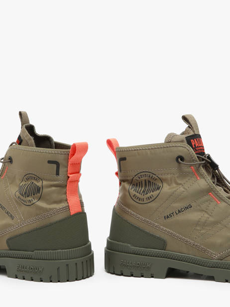 Sneakers Sp20 Travel Hi Palladium Groen men 74476377 ander zicht 2