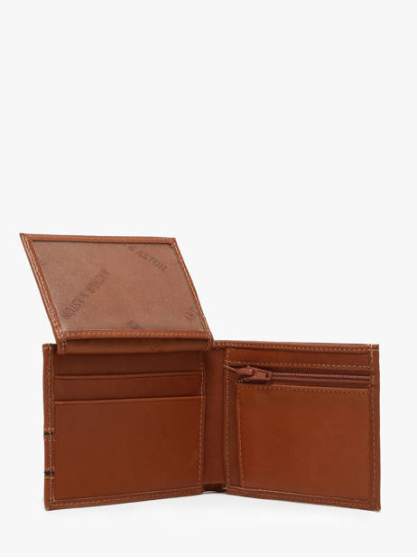 Portefeuille Leder Arthur & aston Bruin leon 488 ander zicht 2