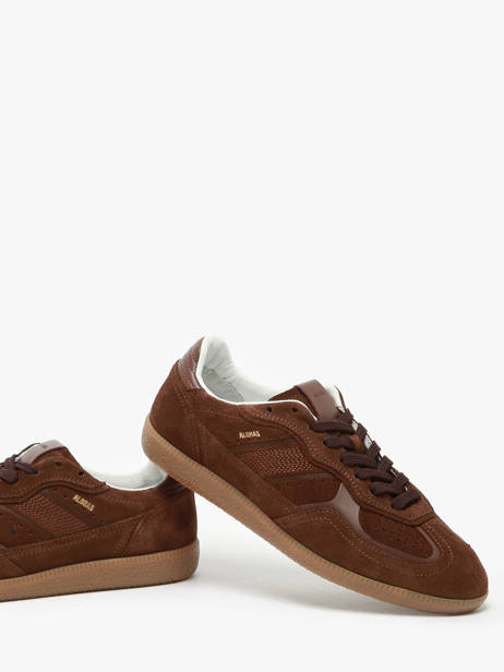 Sneakers Tb.490 Rife Chocolat Uit Leder Alohas Bruin women 10047105 ander zicht 3