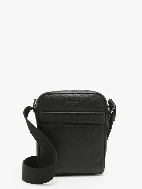 Cross Body Tas Le tanneur Zwart charles TCHA2200