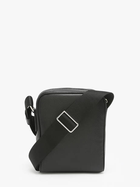 Cross Body Tas Le tanneur Zwart charles TCHA2200 ander zicht 4