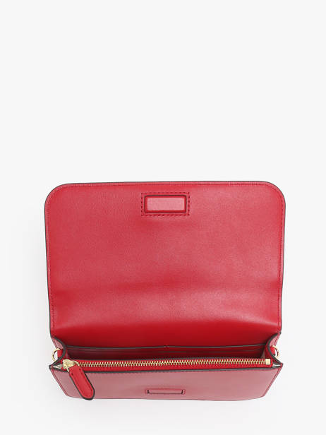 Avondtas Tanner Heart Padlock Leder Lauren ralph lauren Rood tanner 32962115 ander zicht 3