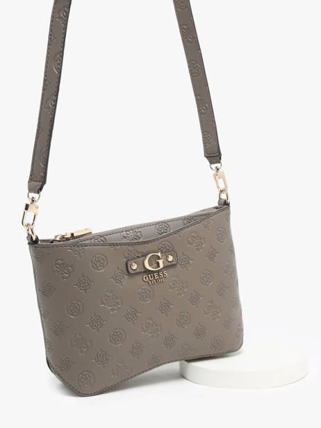 Cross Body Tas Gerty Polyurethaan Guess Bruin gerty PD952912 ander zicht 2