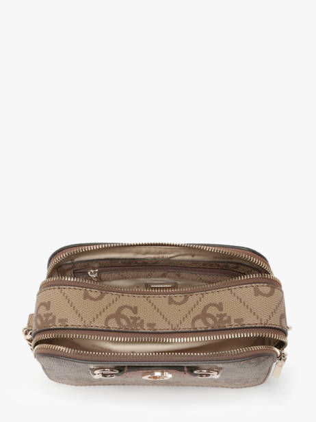 Cross Body Tas Izzy Polyurethaan Guess Bruin izzy OS865414 ander zicht 3