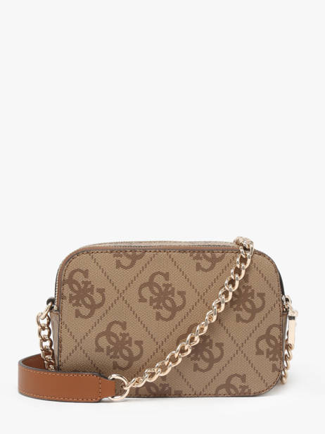 Cross Body Tas Izzy Polyurethaan Guess Bruin izzy OS865414 ander zicht 4