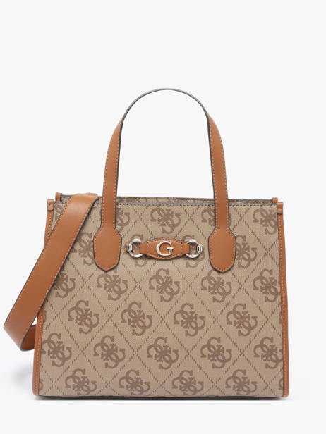 Handtassen Izzy Polyurethaan Guess Bruin izzy OS865422