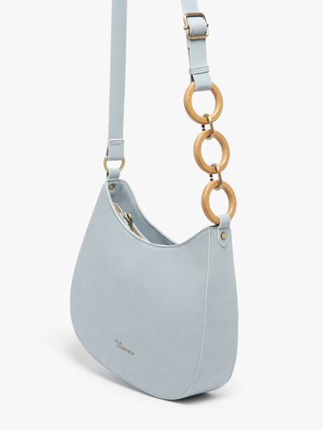 Cross Body Tas Heliconia Woomen Blauw heliconia WHEL01 ander zicht 2