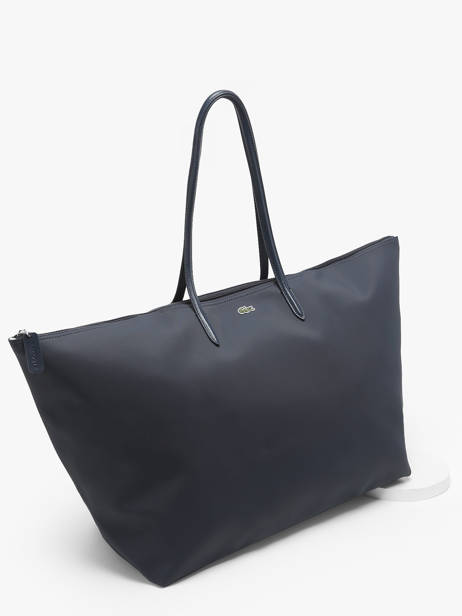 Schoudertas A4 Formaat L.12.12 Concept Lacoste Blauw l.12.12 concept NF4960PO ander zicht 2