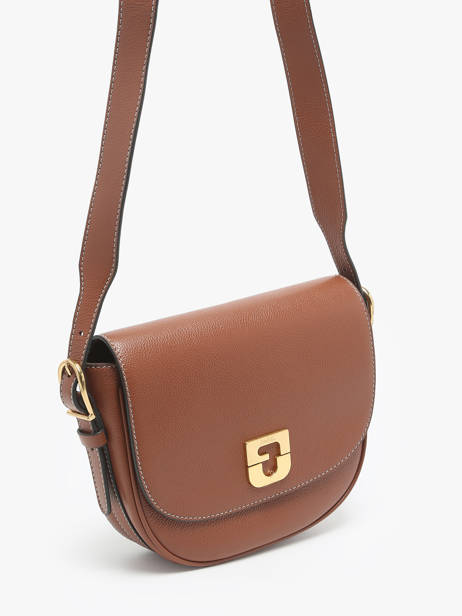 Cross Body Tas Premium Leder Gerard darel Bruin premium DBS50424 ander zicht 2