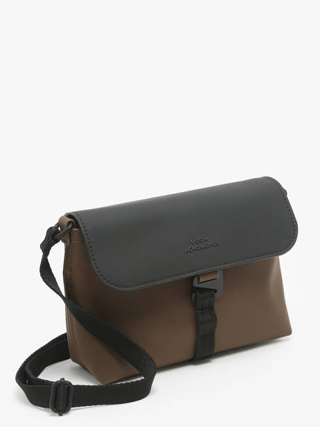 Cross Body Tas City Gerecycleerd Polyester Ucon acrobatics Zwart city YURI ander zicht 2