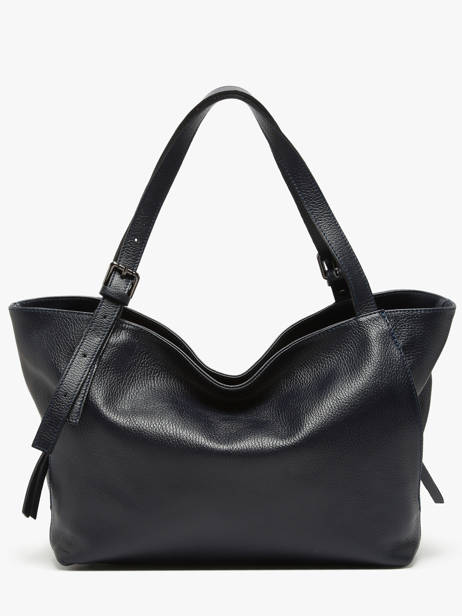 Handtas Caviar Leder Milano Blauw caviar CA24066