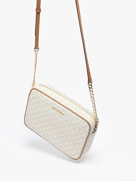 Cross Body Tas Jet Set Michael kors Beige jet set F1GJ6C7B ander zicht 2