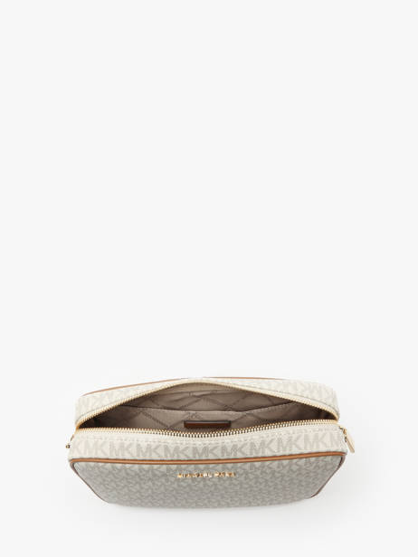 Cross Body Tas Jet Set Michael kors Beige jet set F1GJ6C7B ander zicht 3