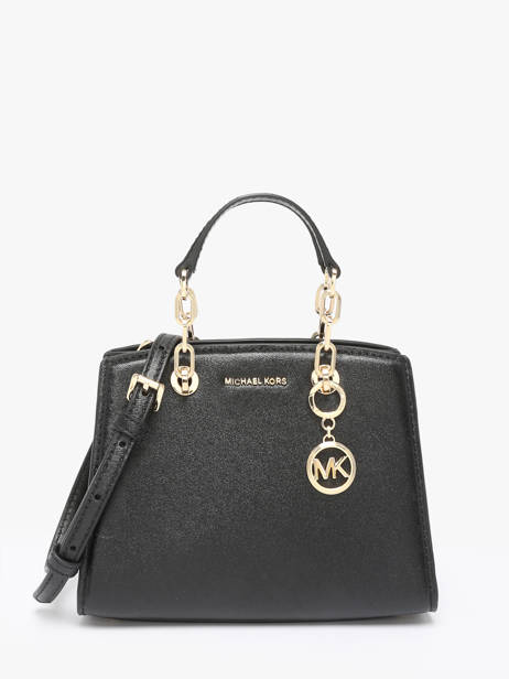 Cross Body Tas Cynthia Leder Michael kors Zwart cynthia S4GCYC1T