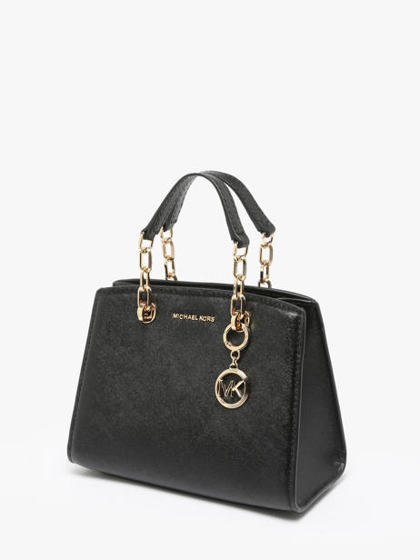 Cross Body Tas Cynthia Leder Michael kors Zwart cynthia S4GCYC1T ander zicht 2