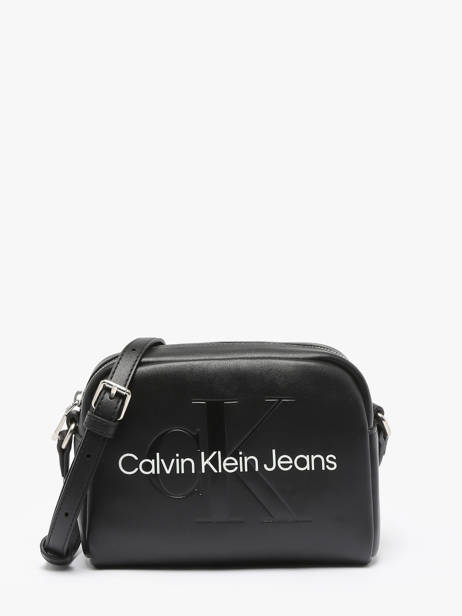 Cross Body Tas Sculpted Calvin klein jeans Zwart sculpted K612220