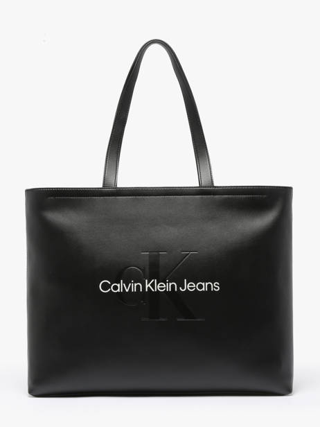 Handtas Sculpted Calvin klein jeans Zwart sculpted K612222