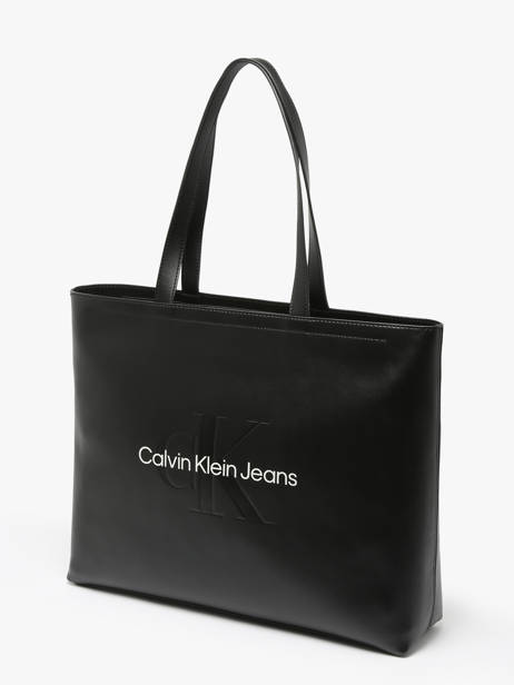 Handtas Sculpted Calvin klein jeans Zwart sculpted K612222 ander zicht 2